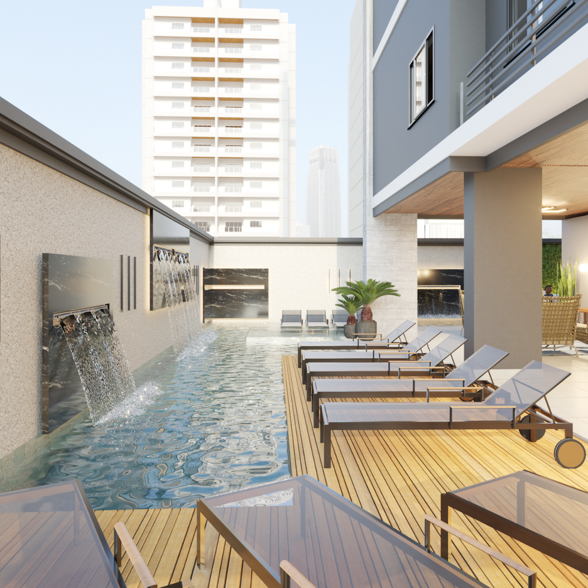Diversão e relaxamento em um só lugar: a área de lazer que você merece com 852 m²